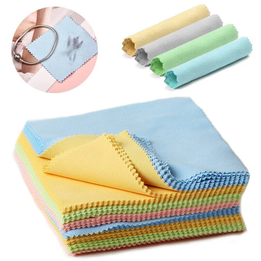 10Pcs High Quality Chamois Glasses Cleaner Microfiber Cleaning Cloth for Glasses Cloth Len Phone Screen Cleaning Wipes Wholesale